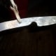 Warped blade that snapped when I tried to bend it back into shape.