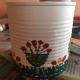 Then I painted the red flowers a bit bigger than before.