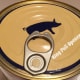 This is an easy kind of can to open. That's what I prefer to use for this DIY project.