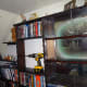 Repeating the process for the second shelf to fix that in place.