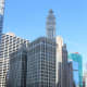 The Wrigley Building as seen from Chicago’s River Walk. Picture taken in March 2020.