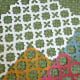 Scrapbook Paper Used as Decoration