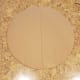 Cut a large circle out of cardboard.