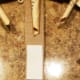 Place the other piece of stick back velcro to the strip on your wreath.