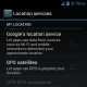 GPS settings