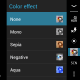 Still shot camera controls and options