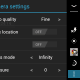 Video recording controls and options