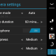 Video recording controls and options