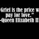 Grief and love quote