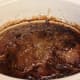 Beef Pot Roast from Schwan's heated in the crockpot, which I've prepared for Thanksgiving and Christmas dinners a couple of times now. Always tender and delicious.