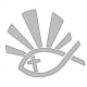 Christian Fish (Ichthys) pattern.