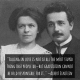 This photo of Albert and his first wife, Mileva, was taken in 1912.