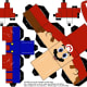 Papercraft Mario printable.