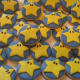 Fondant star cookies or gingerbread.