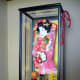 Another Hagoita in a display case