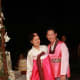 My husband and I in our traditional Korean wedding attire.