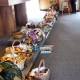 Blessing of the baskets at the church I went to as a child. More baskets were brought in after this photo was taken.
