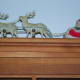 Celluloid Santa & reindeer