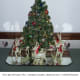 My mom's Glolite tree & the celluoid reindeer herd
