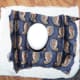 Make sure the right side of the fabric is touching the egg.