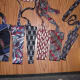 Silk ties are easy to find in thrift shops.