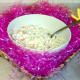 Put easter grass or fake moss and a wooden bird in a basket to resemble a bird's nest.
