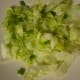 Chop the lettuce and green peppers as close to party time as possible for the best glow.