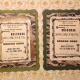 two versions of our reception invitation