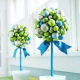 A Christmas ball topiary is very simple to make and is an excellent project for beginners.