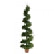 A pre-fabricated topiary can be purchased at a craft store.