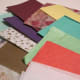 Choose your tissue papers from an array of colors and prints.
