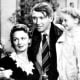 George and Mary Bailey With Zuzu in "It's a Wonderful Life"