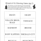 Here is a photo of page 2 of the items for the Wizard of Oz Drawing Game. You can get the .pdf to print by clicking on the orange link at the beginning of this article.