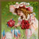 Antique Decoration Day Greeting Card