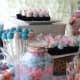 Even the food can be pink and blue!