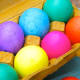 Today many say that the colorful confetti shower brings luck and good fortune to those to whom an egg is broken over their head.