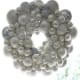 Image #2 - Pearl White Christmas Ornament Wreath