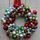 Image #5 - Old Glass Ball Christmas Ornament Wreath