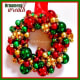 Image #7 - Retro Glass Christmas Ornament Wreath
