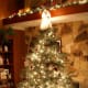 A Christmas tree in America on Christmas Eve