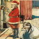 A Japanese drawing of Santa Claus dating from 1914