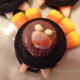 Oreo, mini peanut butter cup, candy corn turkey
