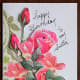 floral birthday card for sister