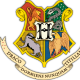You can print out a picture of the Hogwarts coat of arms to add a finishing touch to your "wizard's robes"!