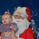 That baby knows how to cut her eyes already.