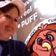 This is Jive Turkey with window painting artist Maria Burgess