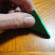 Third and final fold.