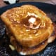 French toast is not complete without warm maple syrup and a little bit of butter on top!