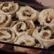 Rolls in the pan ready to be baked
