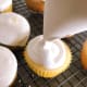 I like to decorate my cupcakes with spirals of frosting.